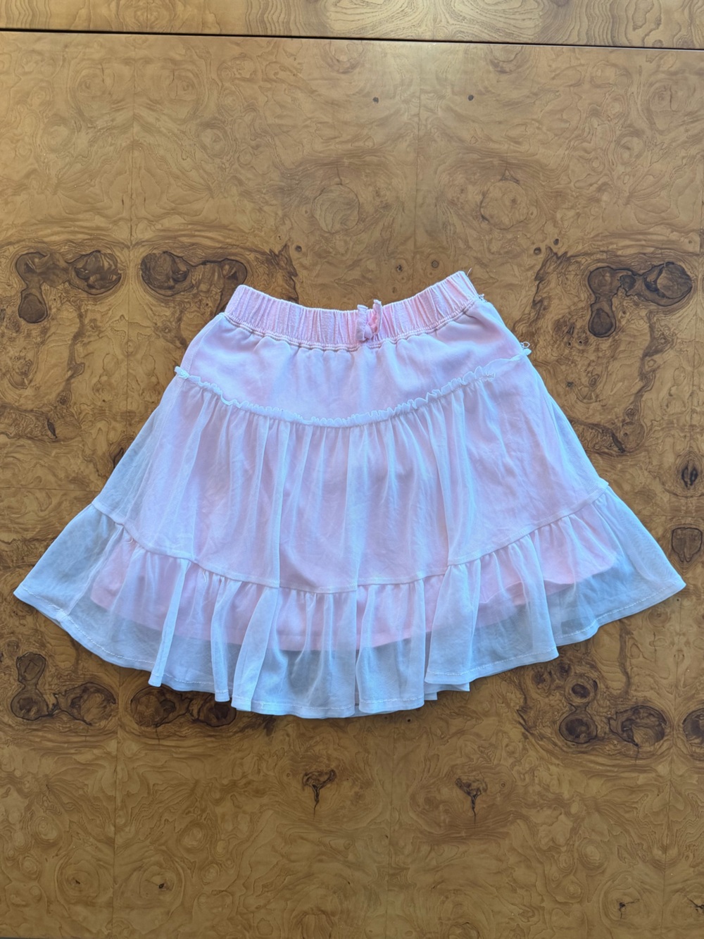 Disney Pink Layered Princess Skirt Girls Size 6
